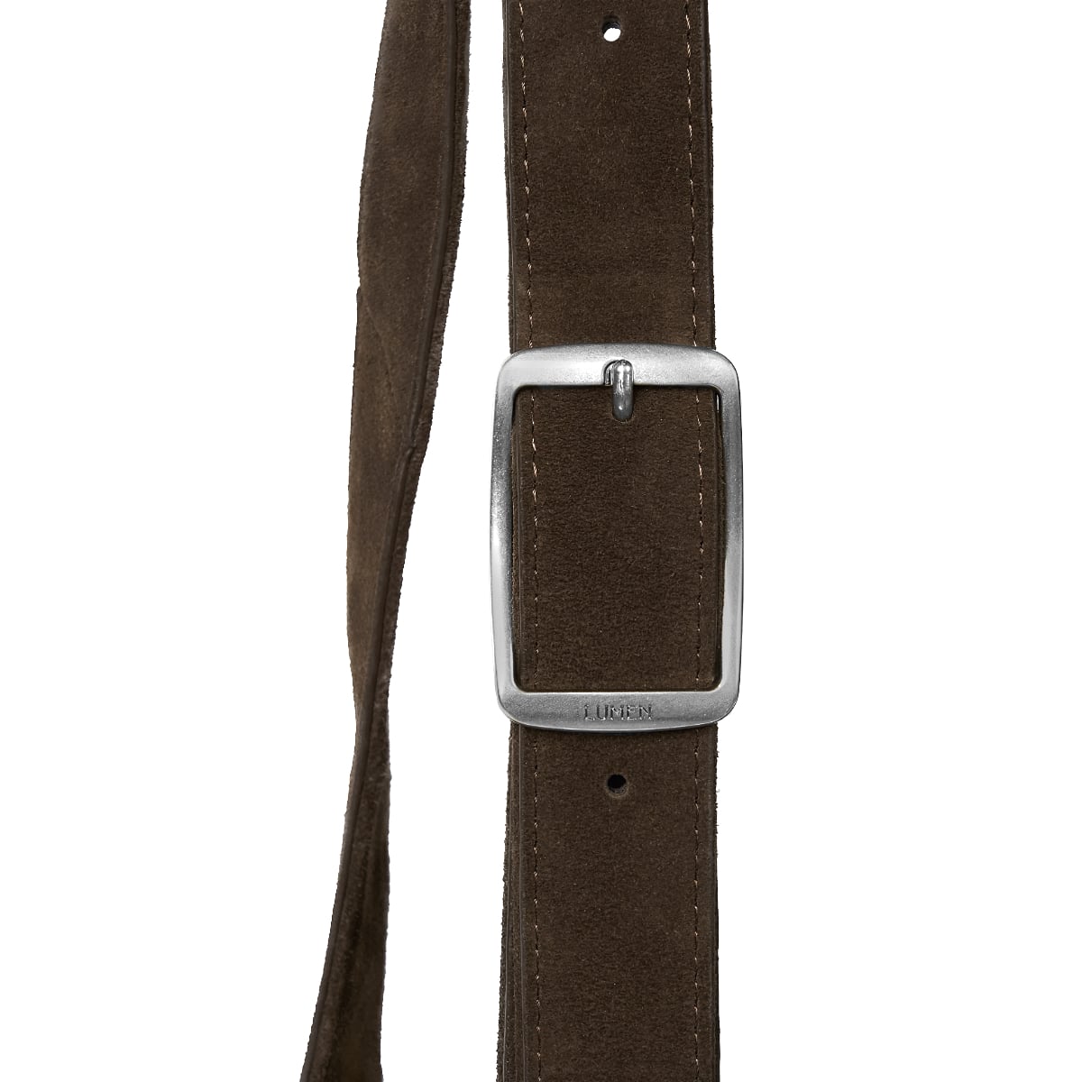 Brise Grand Shoulder Bag Suede Brown