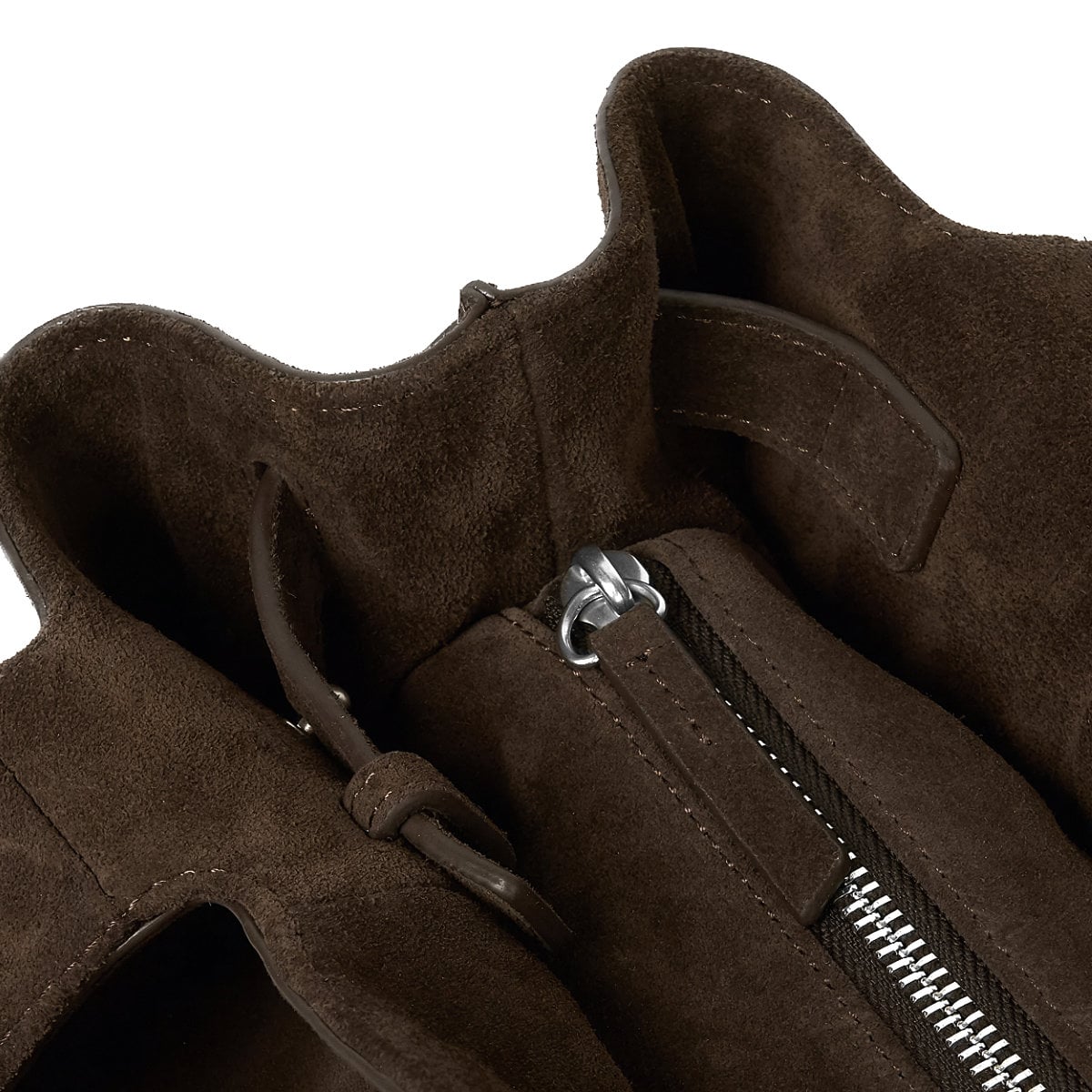 Brise Grand Shoulder Bag Suede Brown