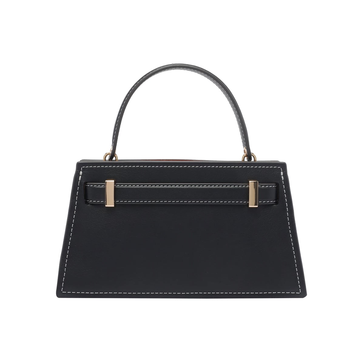 Small Lee Radziwill Double Bag Black GHW