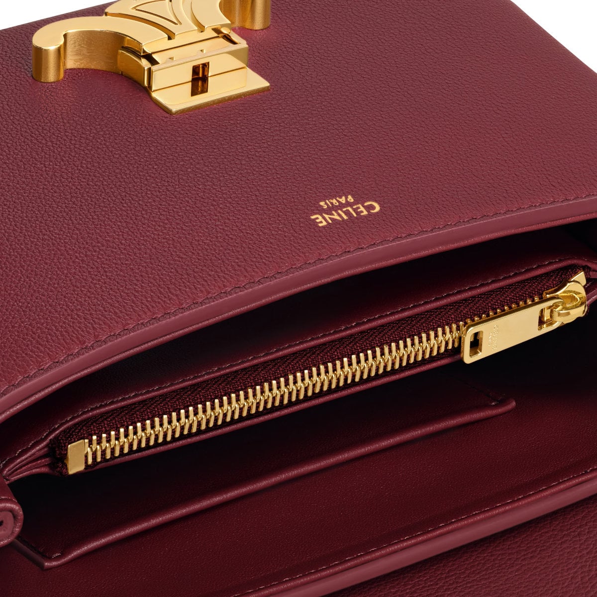 Teen Nino Bag Calfskin Leather Light Burgundy GHW