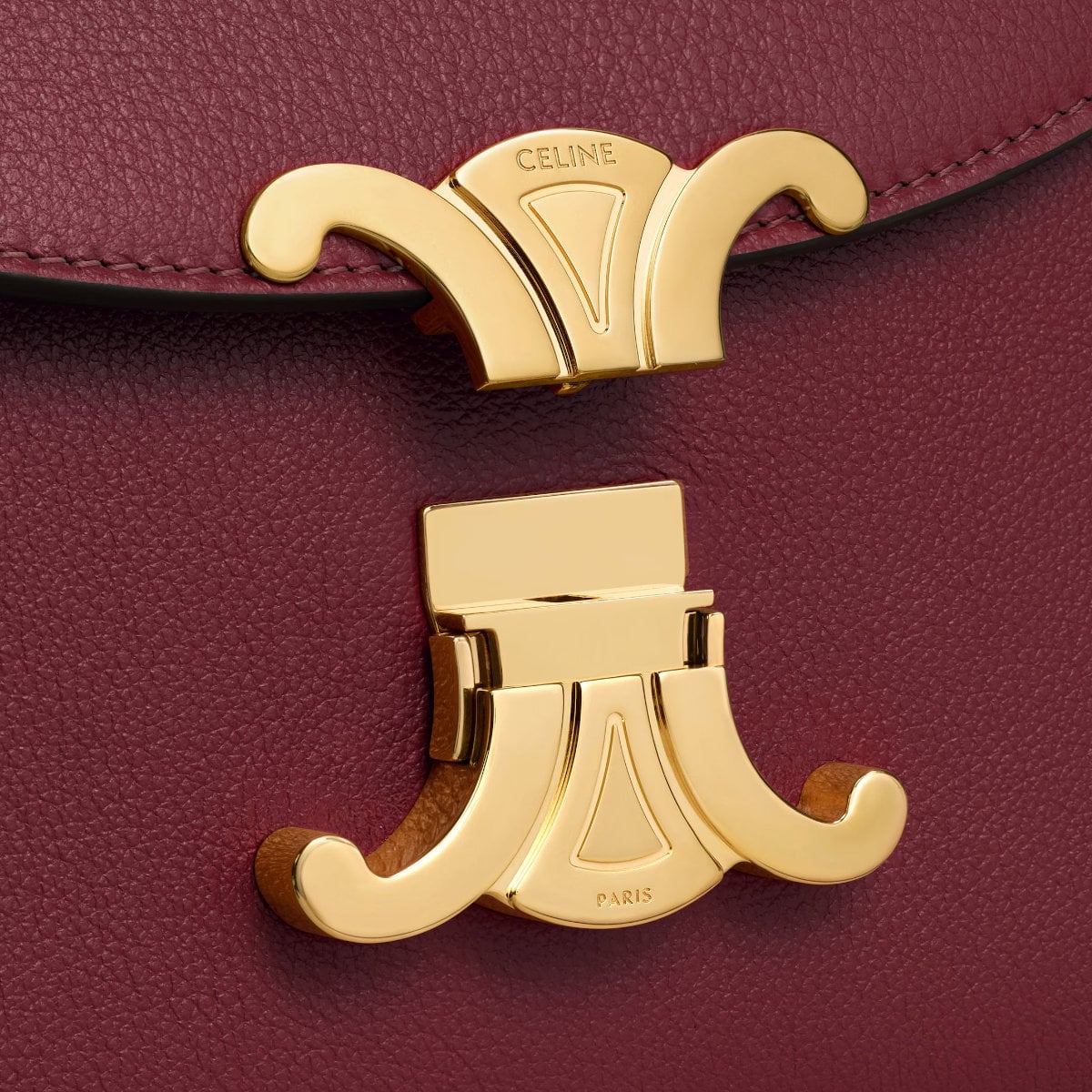 Teen Nino Bag Calfskin Leather Light Burgundy GHW
