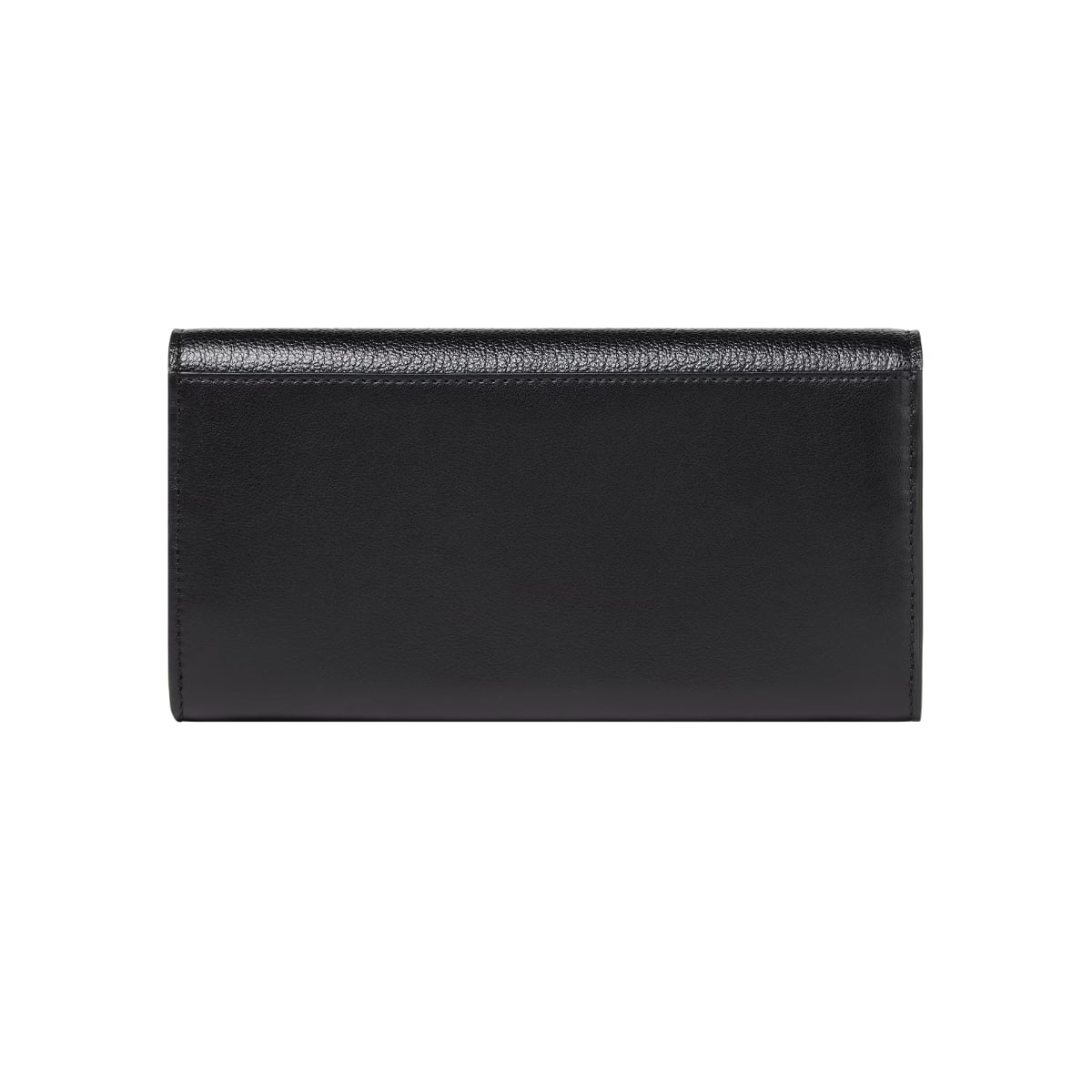 FF Continental Wallet on Chain Leather Black GHW