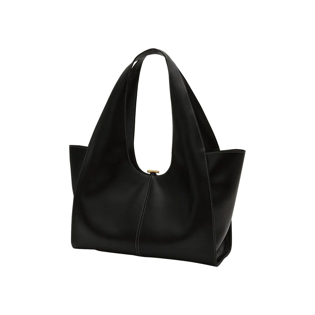Panier Grand Shoulder Bag Soft Black