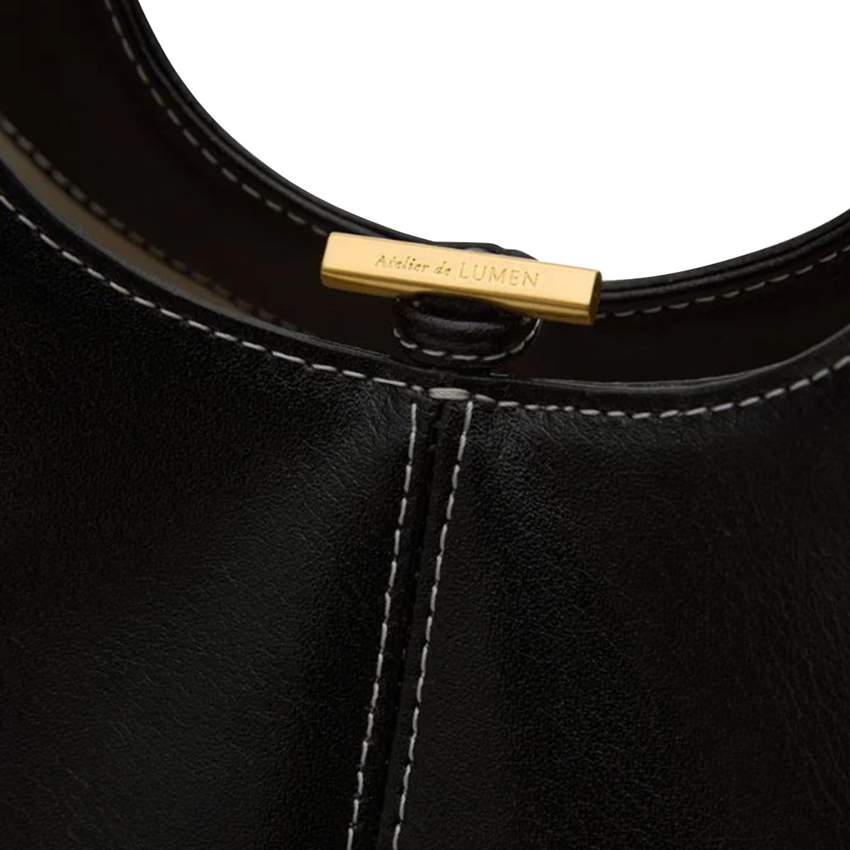 Panier Grand Shoulder Bag Soft Black