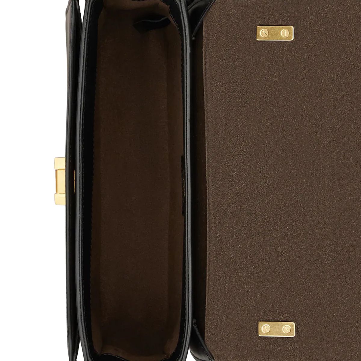 T Timeless Mini Flap Bag in Leather Black