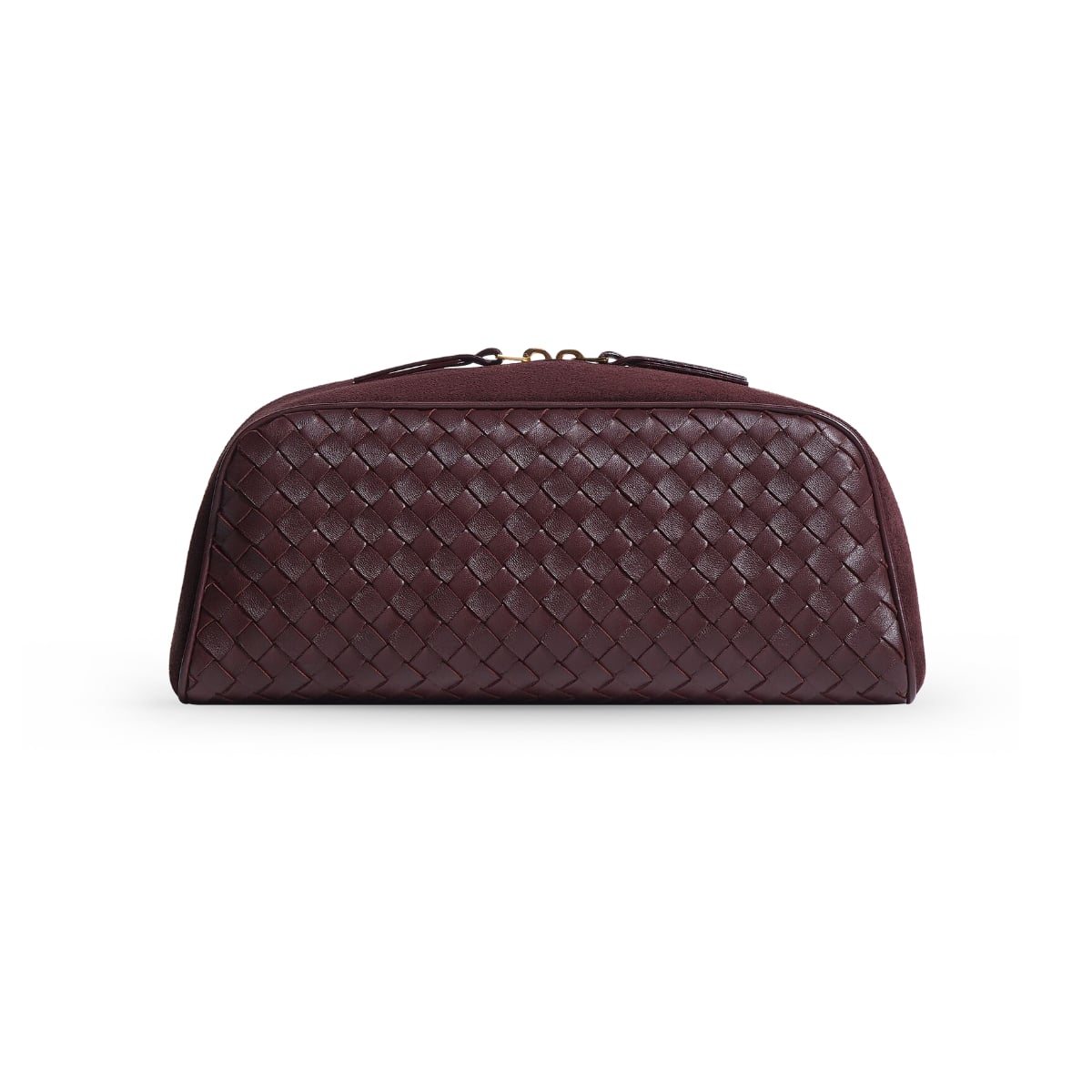 Nodo Large Pouch Deep Mahogany-Bottega Veneta