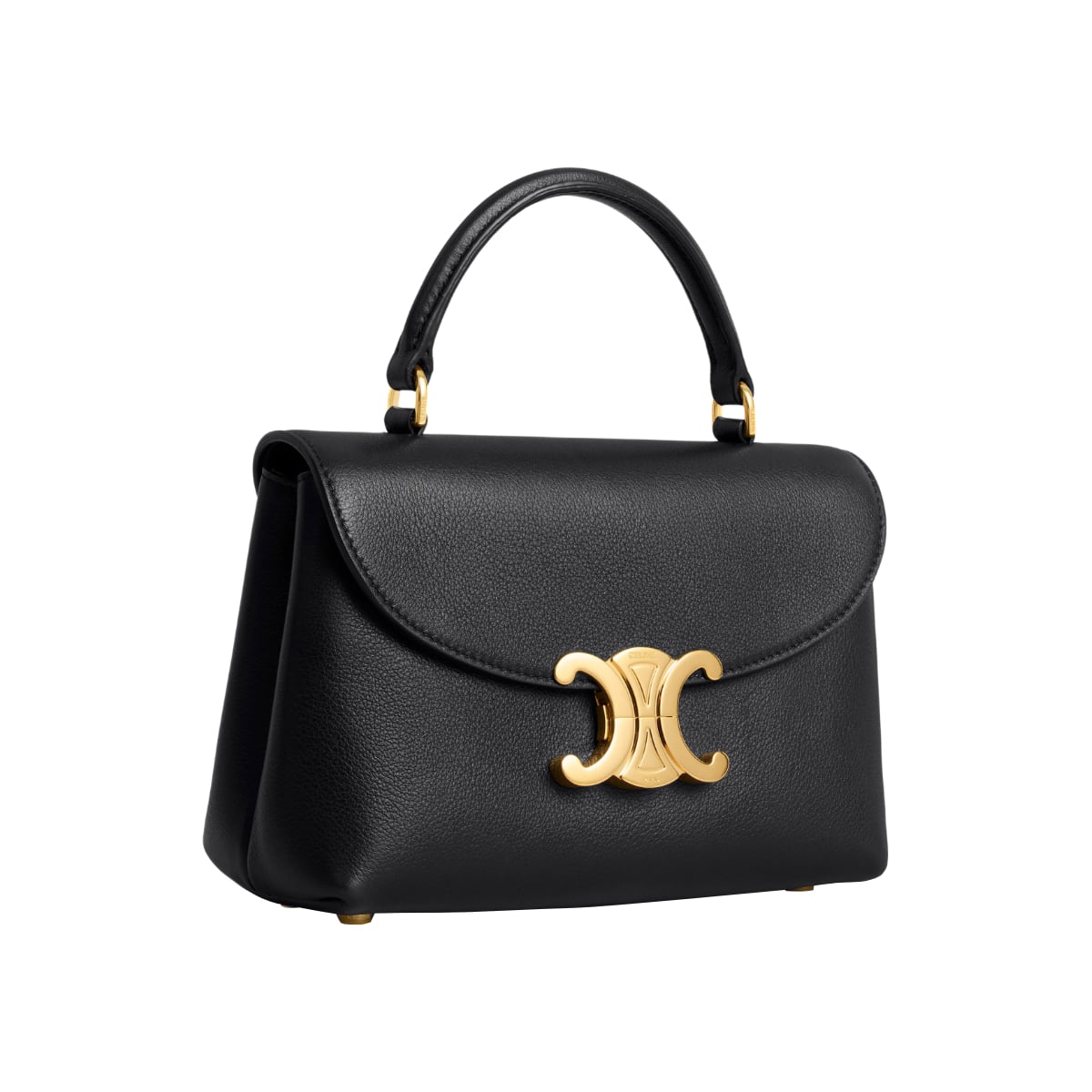 Teen Nino Bag Calfskin Leather Black GHW
