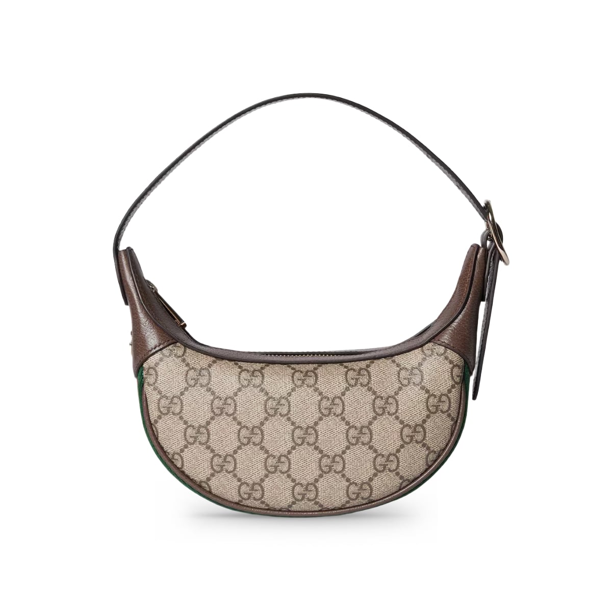 Ophidia Small Shoulder Bag Beige and Dark Brown LGHW-Gucci