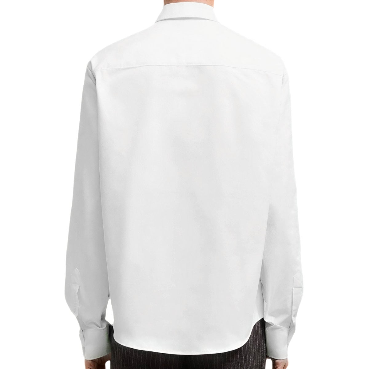 Ami De Coeur White Cotton Shirt Natural White