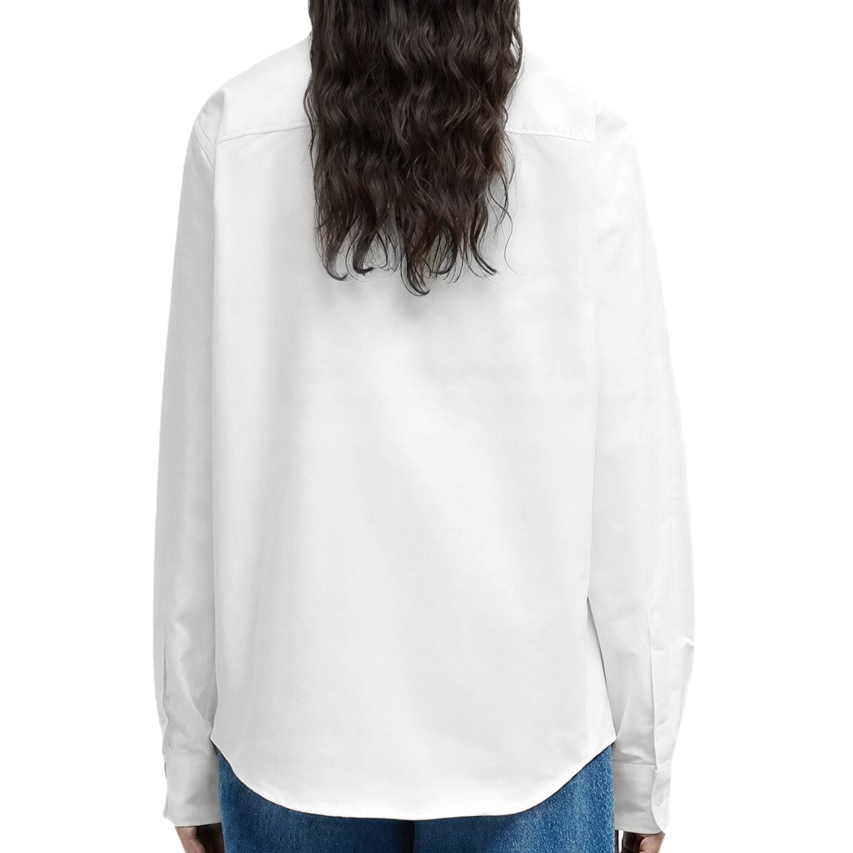Ami De Coeur White Cotton Shirt Natural White
