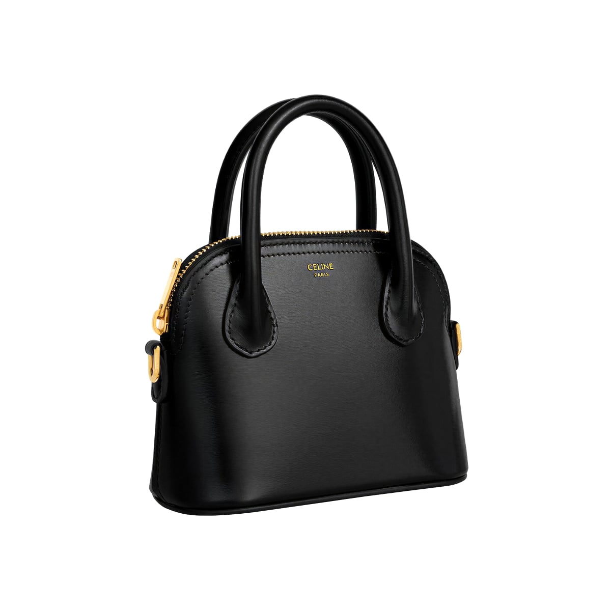 Honorine Mini Handbag Calfskin Black GHW