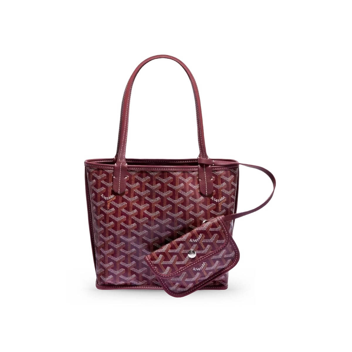 Anjou Mini Bag Burgundy-Goyard