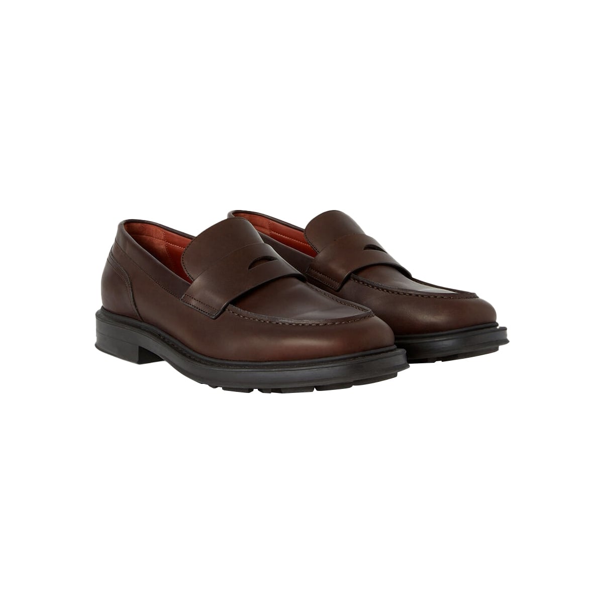 Travis Loafer Calfskin Brown