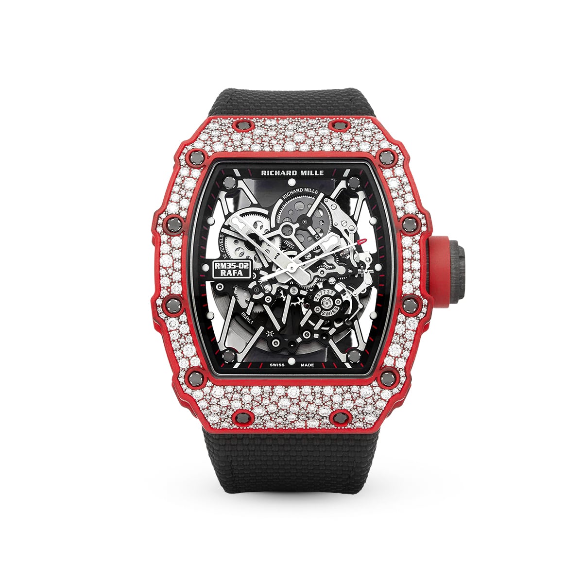 RM35-02 Red TPT Snow Diamond-Richard Mille