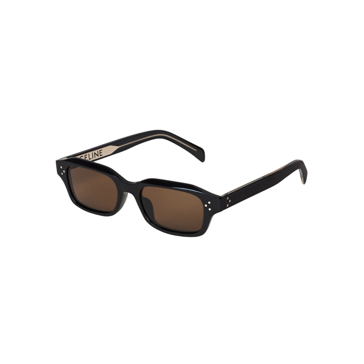 64 Black Frame Sunglasses Acetate Black