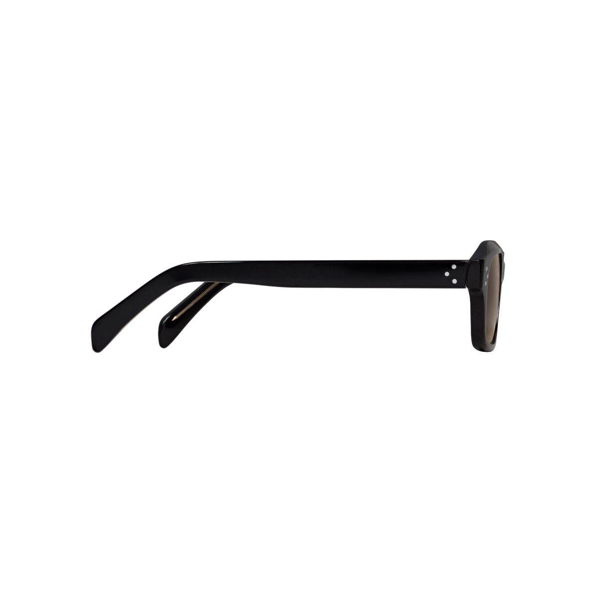 64 Black Frame Sunglasses Acetate Black