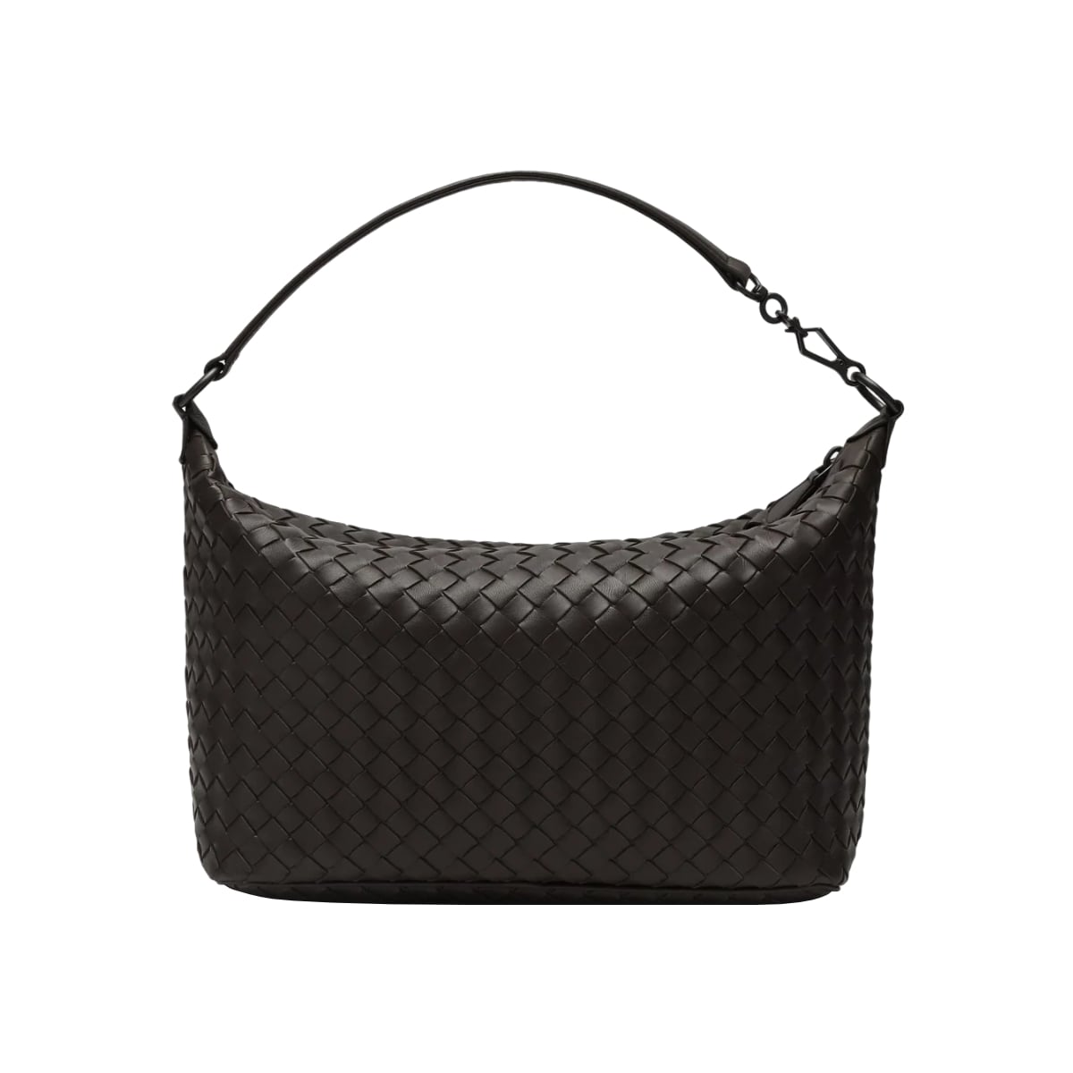 Tourmaline Small Intrecciato Nappa Shoulder Bag Fondant