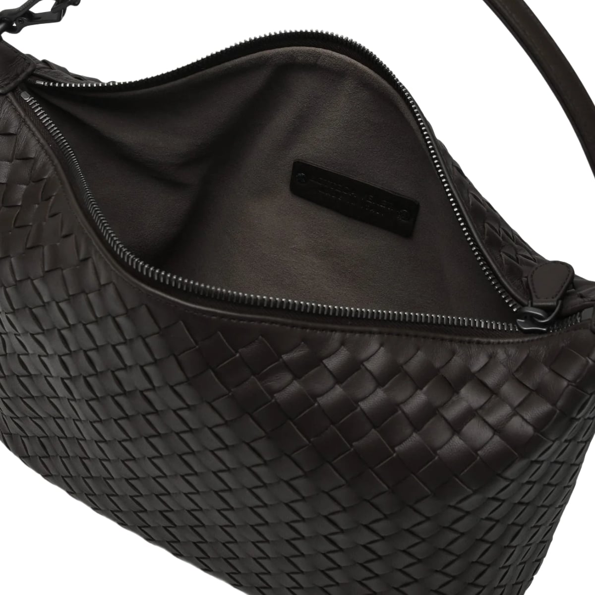 Tourmaline Small Intrecciato Nappa Shoulder Bag Fondant