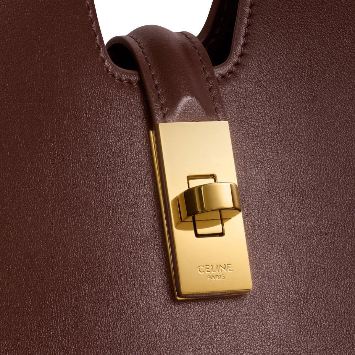 Medium Camille 16 Shoulder Bag Calfskin Leather Chestnut GHW