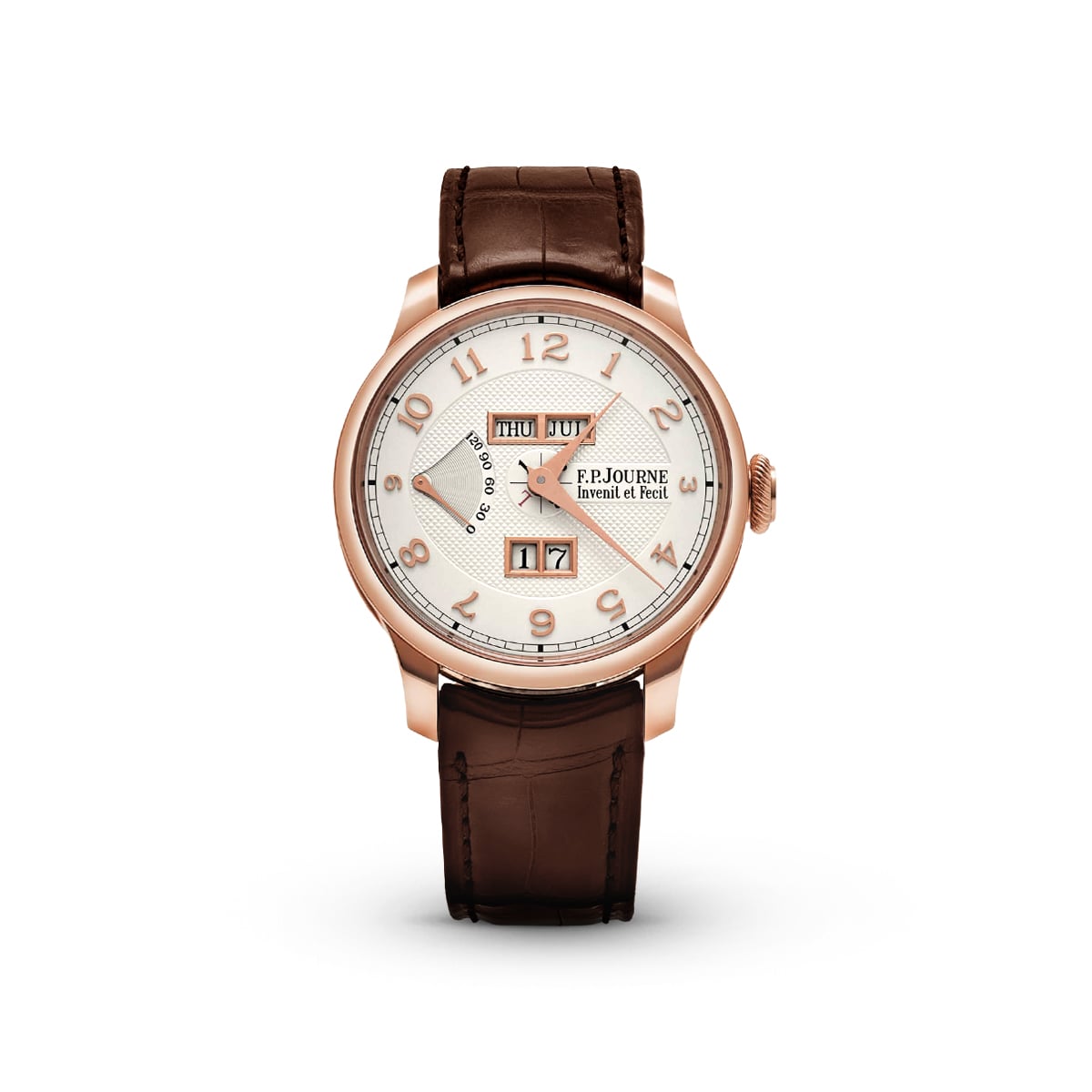 Quantième Perpétuel (QP) Rose Gold White-F.P.Journe