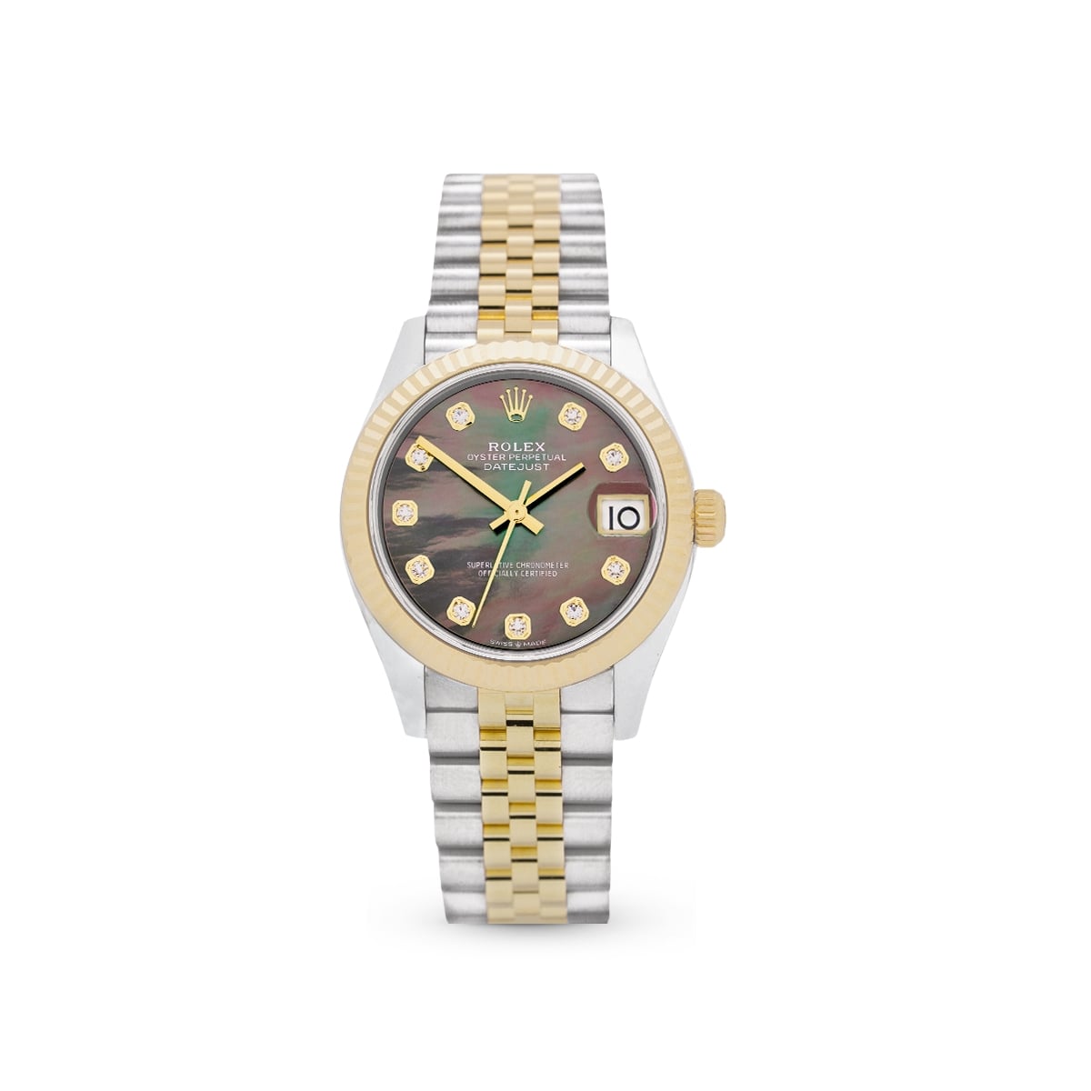 Datejust 31 278273NG Black Mother of pearl Jubilee-Rolex