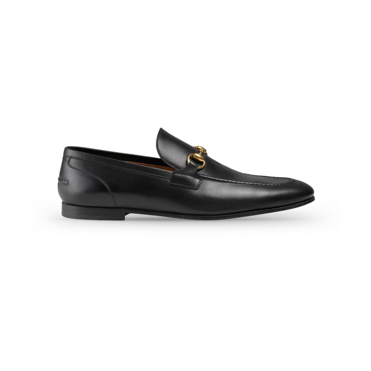 Jordaan Loafer Leather Black GHW-Gucci
