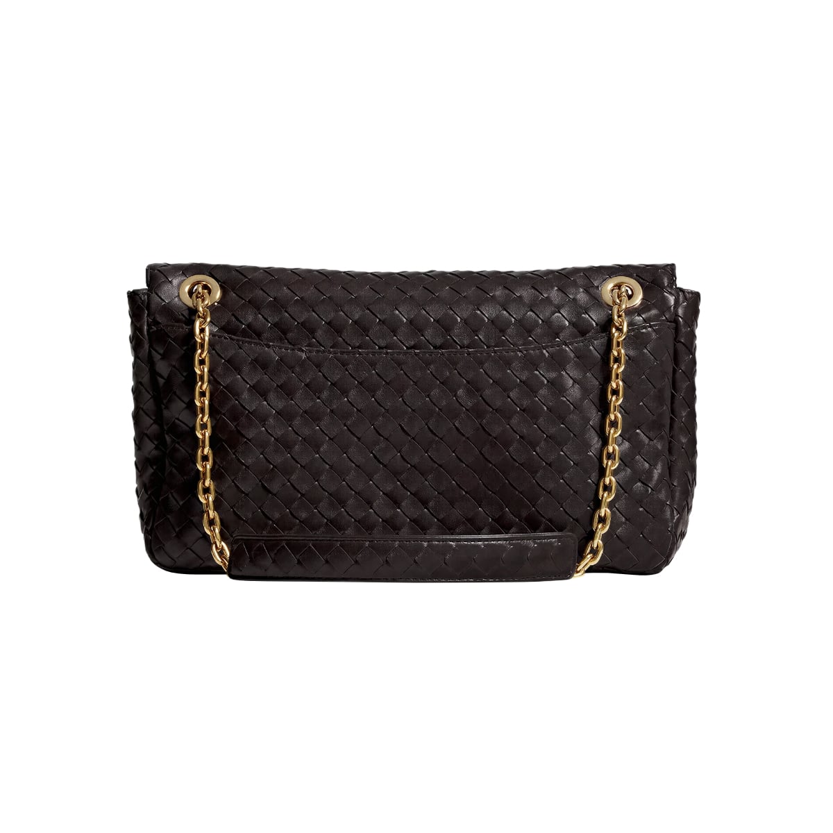 Madison Knot Lock Shoulder Bag Brown BHW