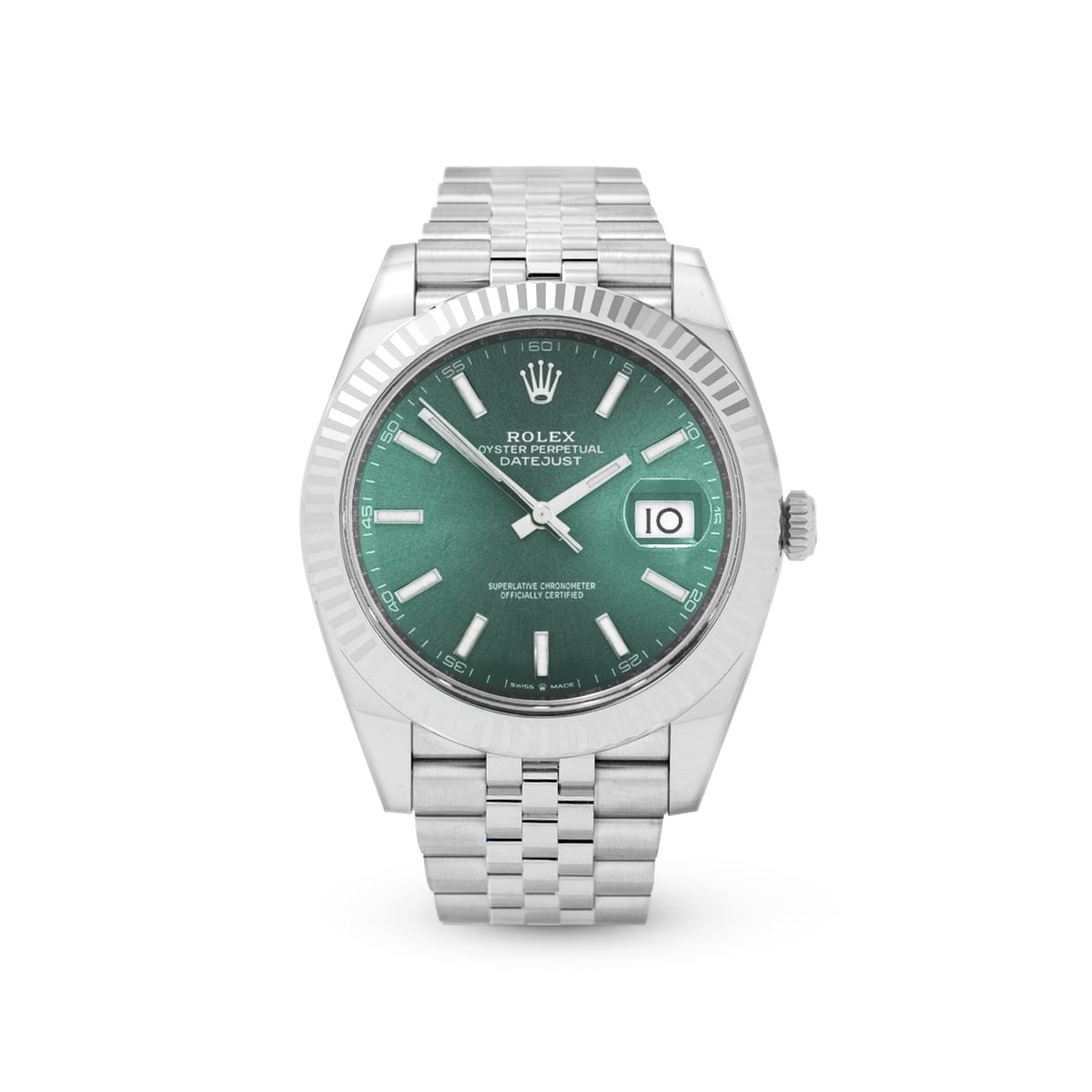 Datejust 41 126334 Green Index Jubilee-Rolex