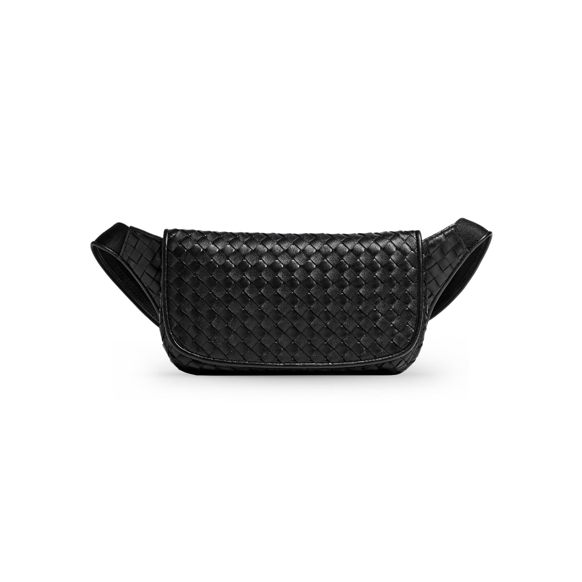 Veneto Belt Bag Black-Bottega Veneta