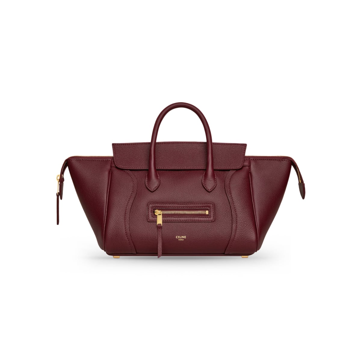 Little Luggage Grained Calfskin Syrah GHW-Celine