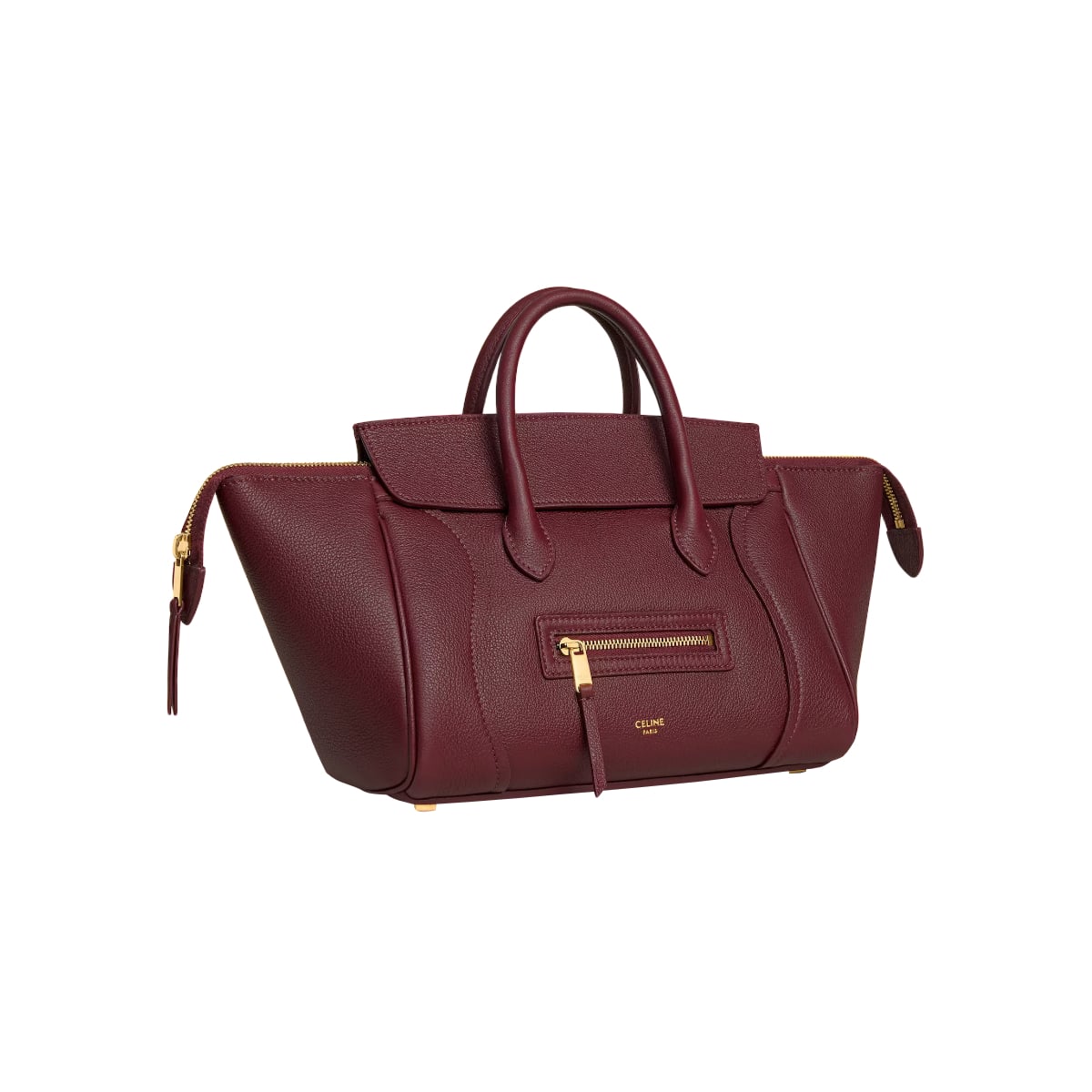 Little Luggage Grained Calfskin Syrah GHW