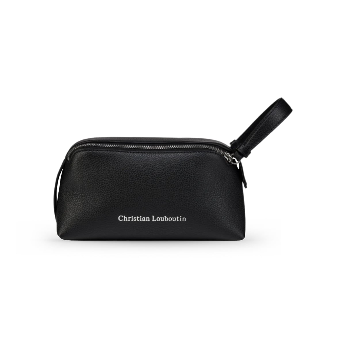 Nostalgic Traveler Clutch Bag Leather Black-Christian Louboutin