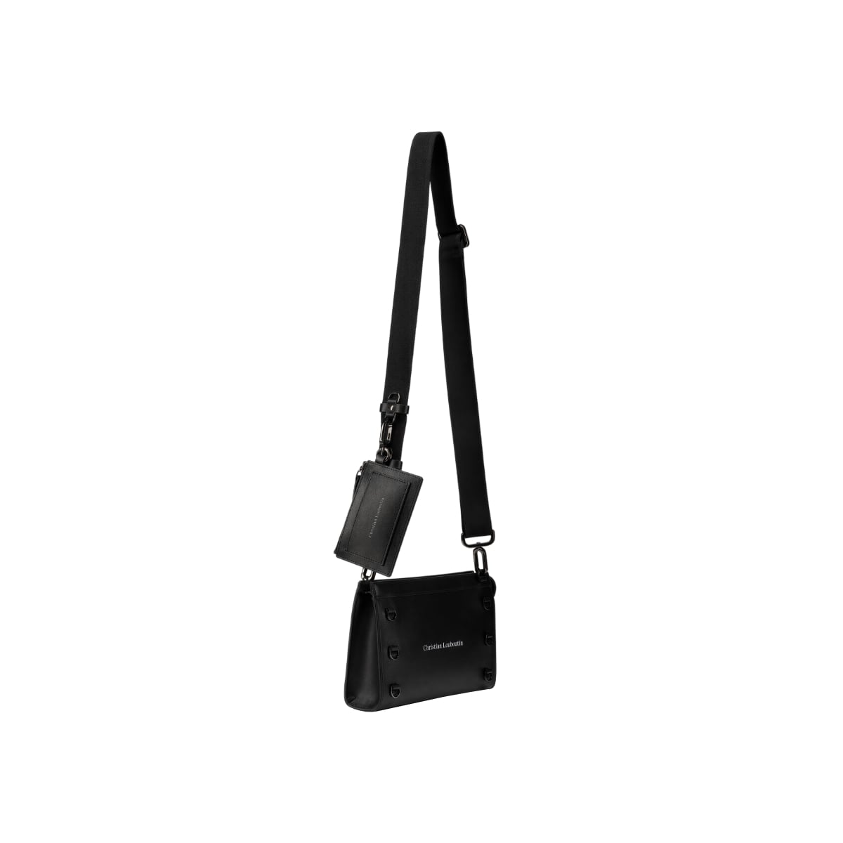 Mini Kosmica Crossbody Bag Leather Black