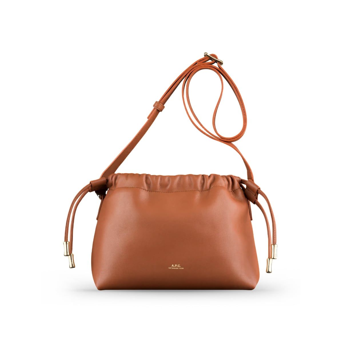 Ninon Mini Crossbody Bag Hazelnut-A.P.C.
