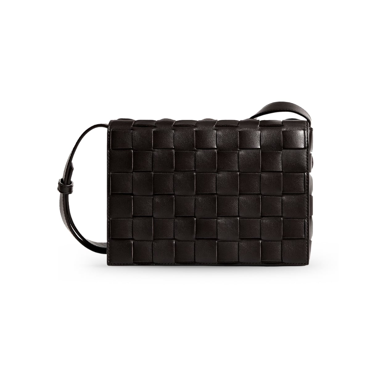 Messenger Orto Bag Espresso-Bottega Veneta