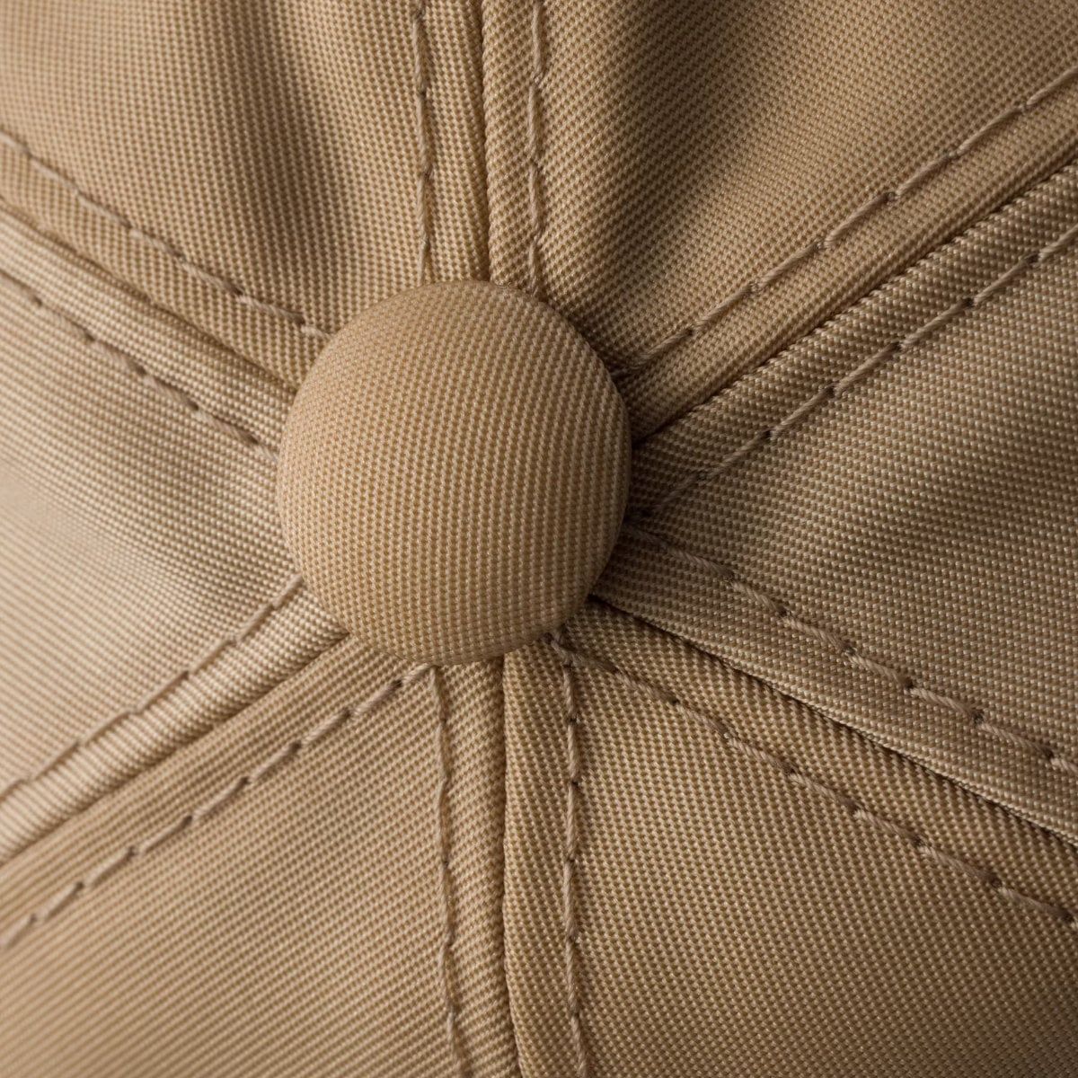 Re-Nylon Triangle Logo Baseball Cap Camel Brown