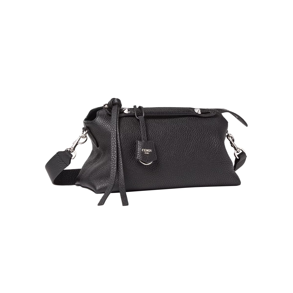 By The Way Soft Medium Ebony Cuoio Romano Leather Black