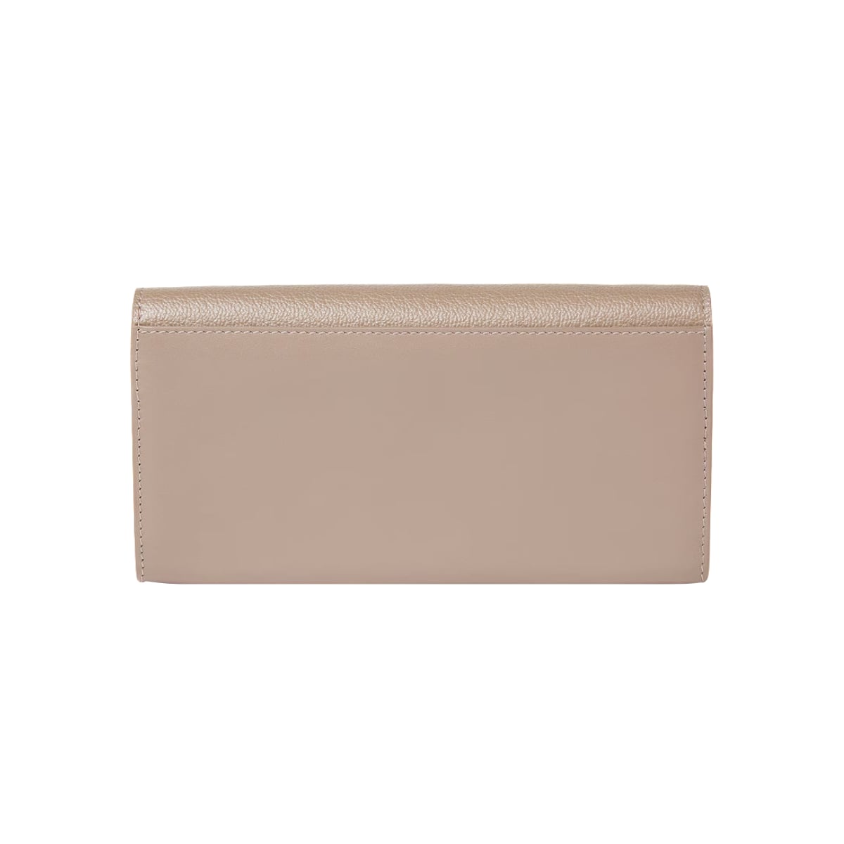 FF Continental Wallet on Chain Leather Dove Grey