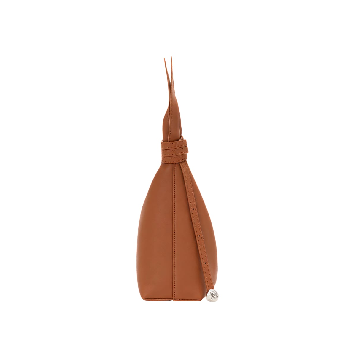 Medium Scarf Smooth Calfskin Bag Squirrel