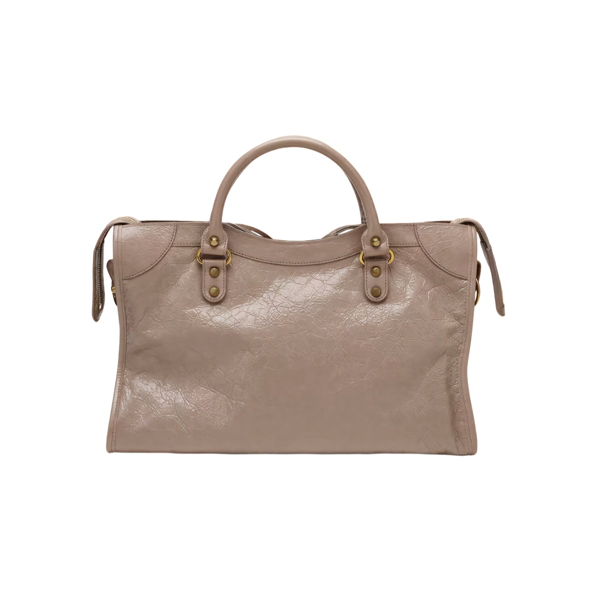 Le City Medium Hammered Lambskin Handbag Blush Pink