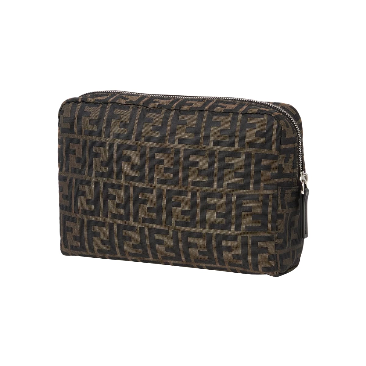 FF Toiletry Bag Medium Zucca Superlight Fabric Brown