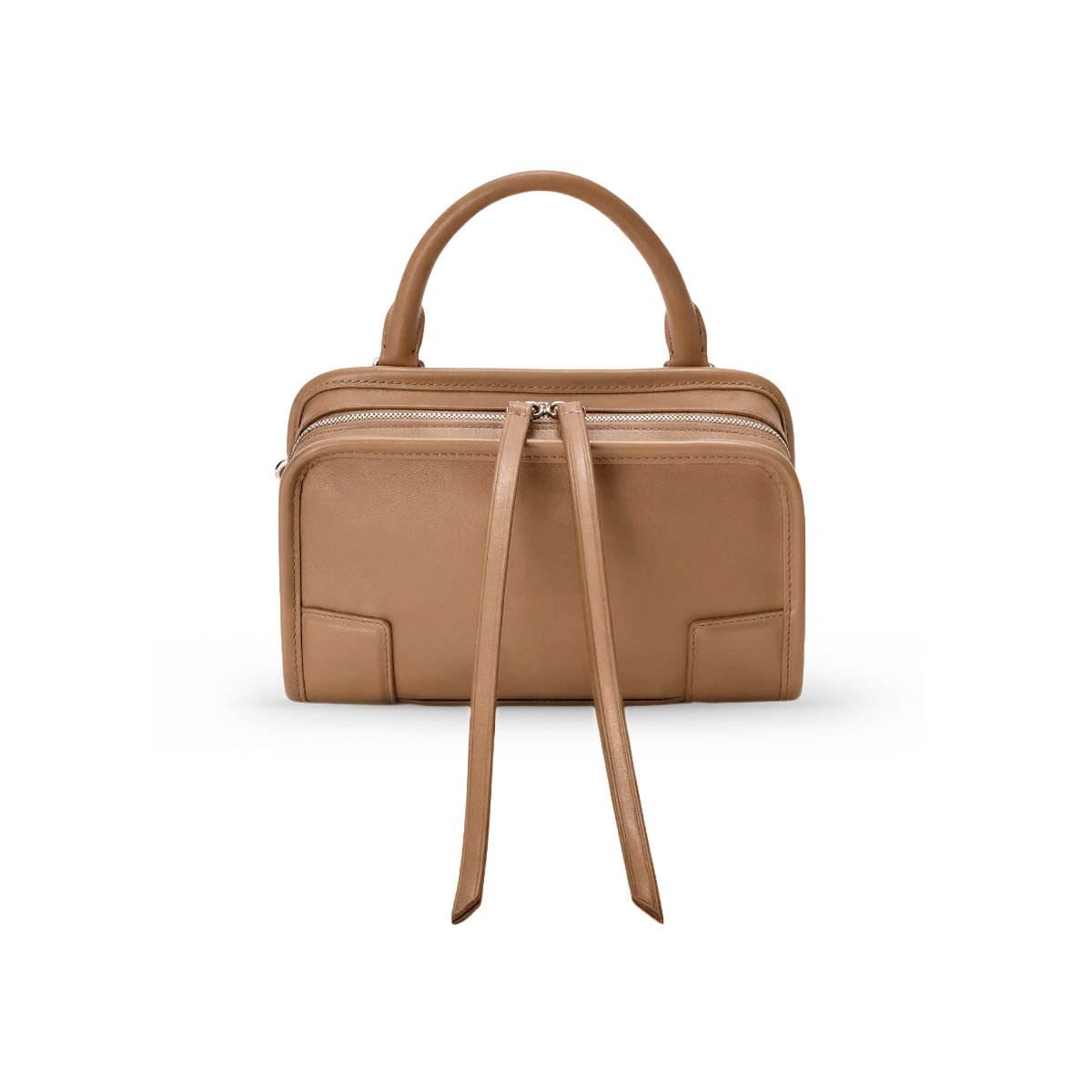 Mini Amazona 180 Soft Calfskin Bag Mocha-Loewe