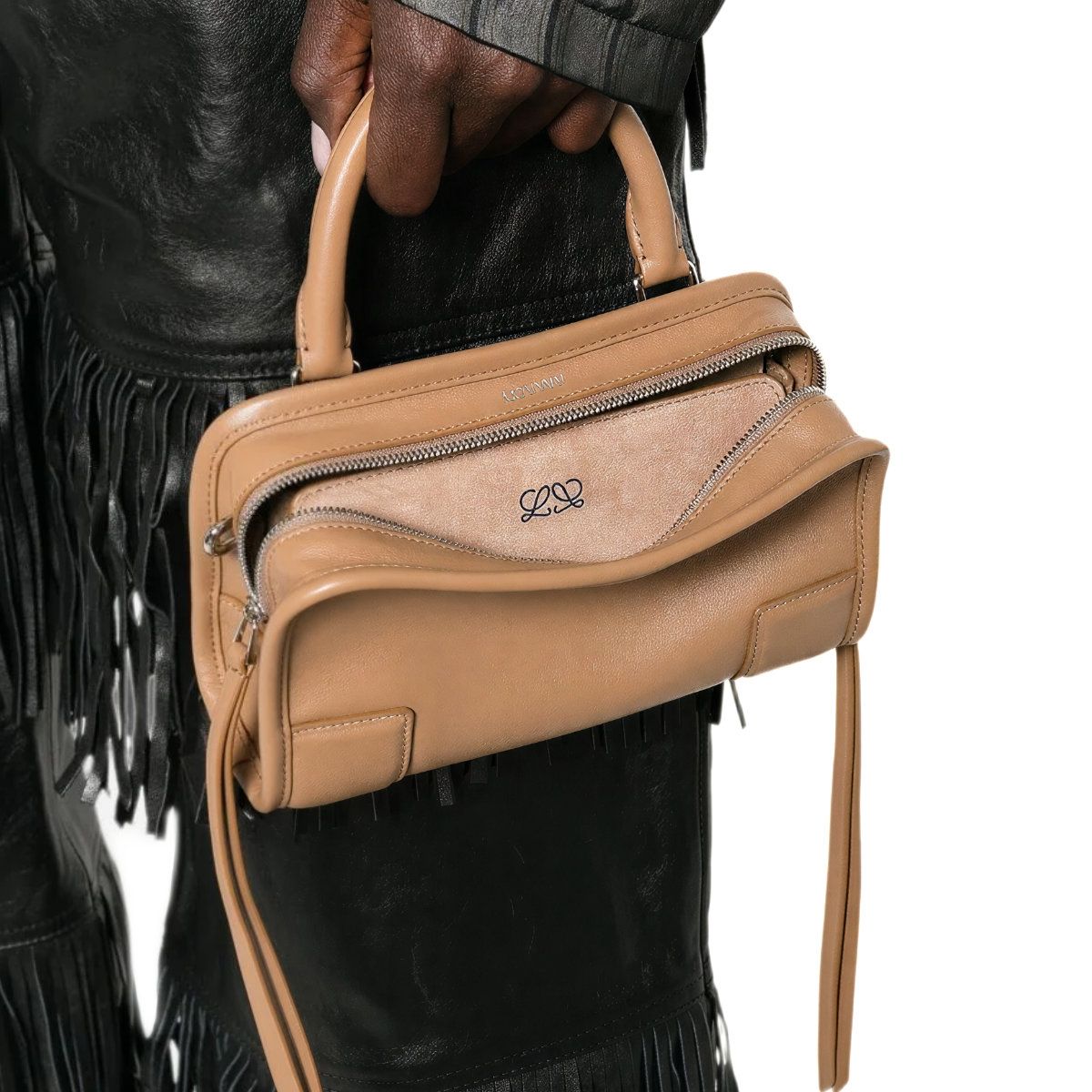 Mini Amazona 180 Soft Calfskin Bag Mocha