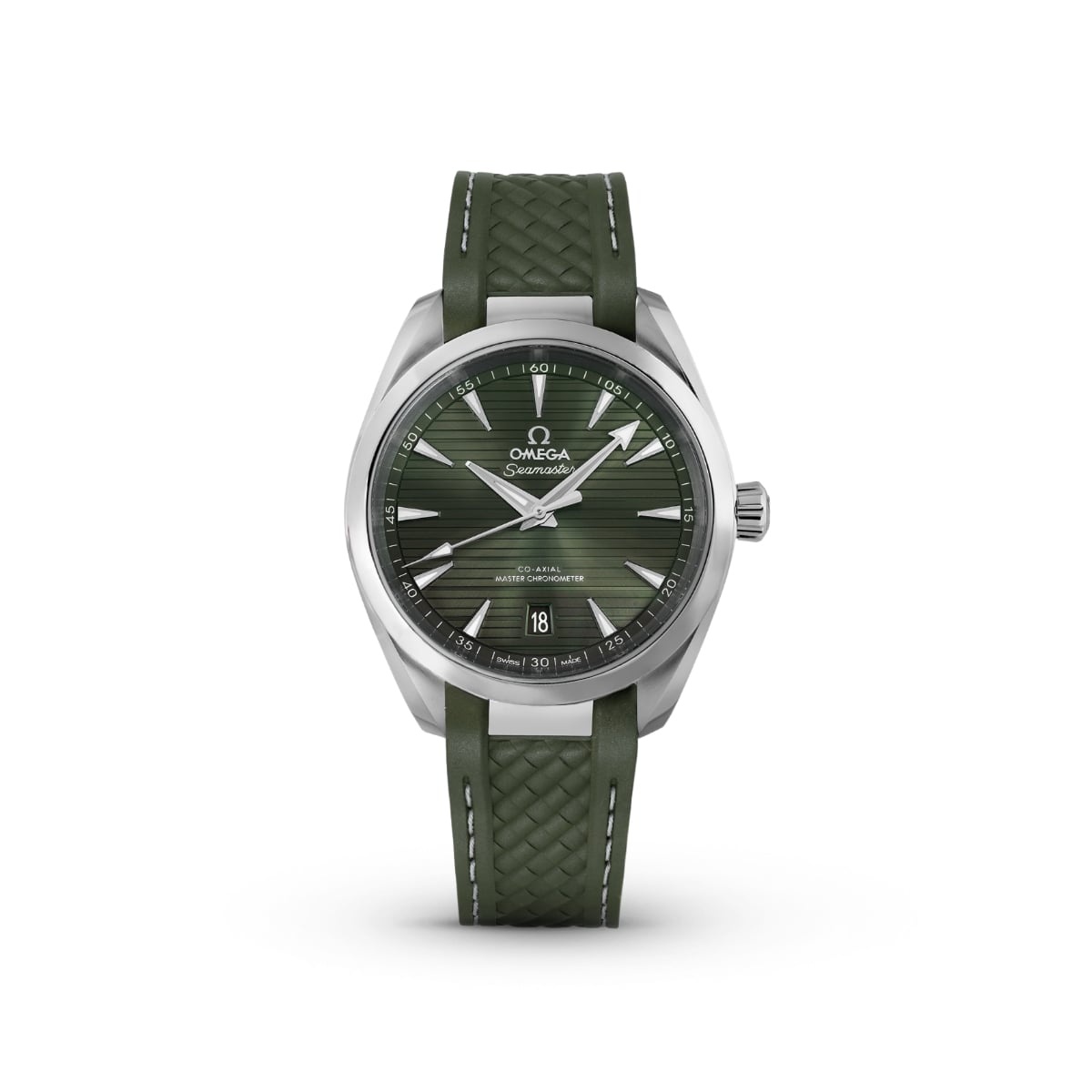 Seamaster Aqua Terra 22012382010001 Green Dial, Rubber Strap-Omega