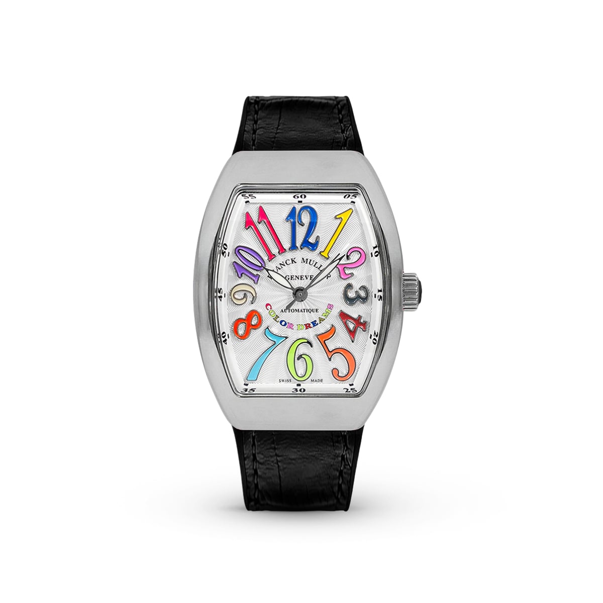 Vanguard V 32 SC AT FO AC.NR (BLC.COL DRM AC) (White Dial, Color of Dreams)-Franck Muller
