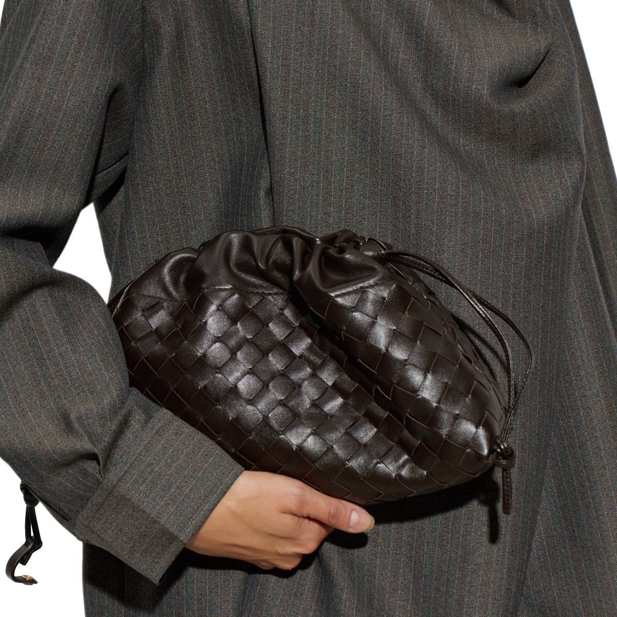 Dustbag Notte Drawstring Loop Shoulder Bag Fondant