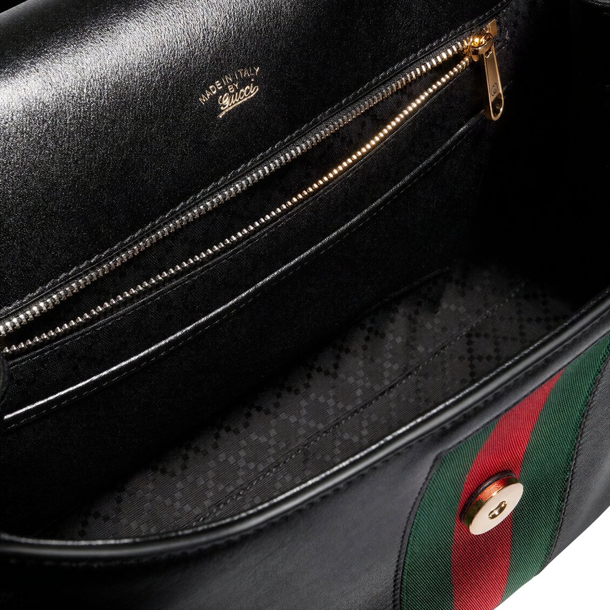 Paparazzo Medium Top Handle Bag Leather Black GHW