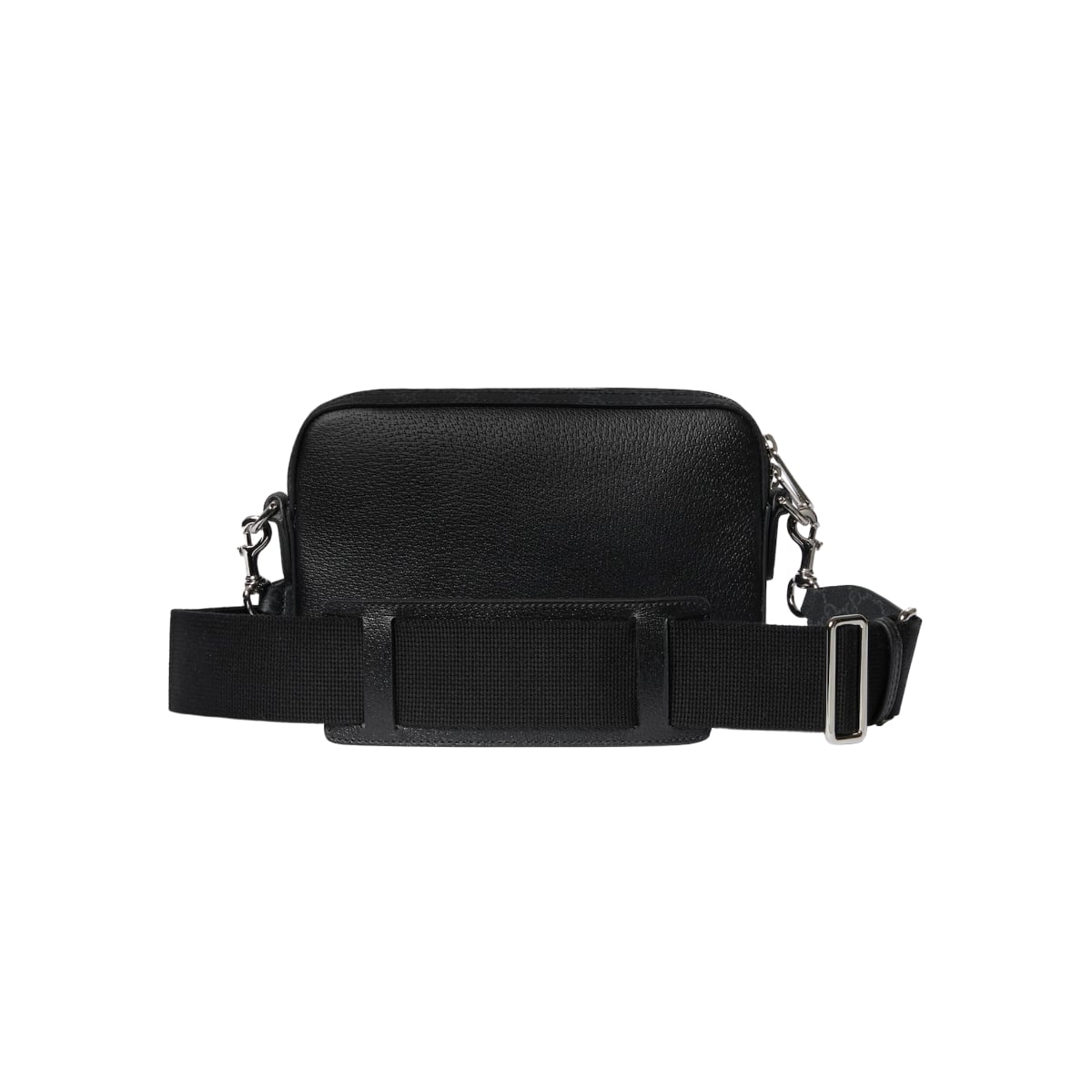 Small GG Crossbody Bag with Tag Black