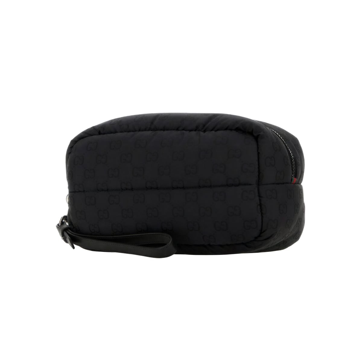 Monogram Pattern Pouch Black Rhw
