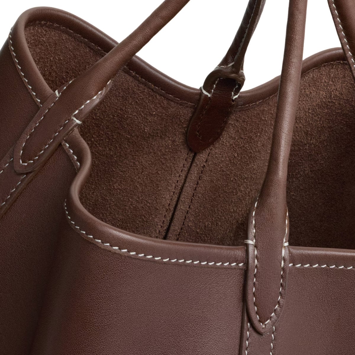 Little Drop Bucket Bag Smooth Calfskin Chocolate GHW
